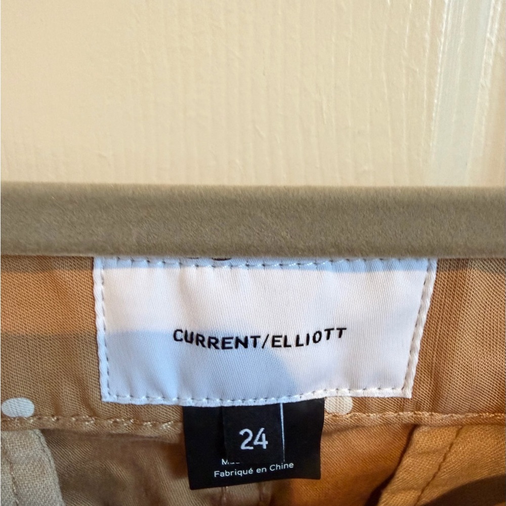 Current/Elliott The Confidant pant. Size 24.EUC. Skinny leg, tan - Picture 5 of 7